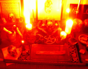 Altar de são Cipriano e Bruxa Évora