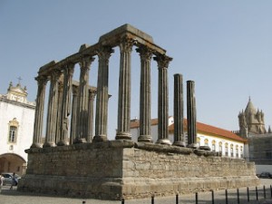 Templo de Diana em Évora